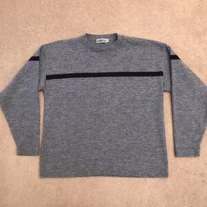 Vintage 90s Aeropostale Crewneck Sweater Mens XL Grey Popcorn Texture Lived In